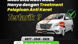 Promo Anti Karat Mobil RUSTPRO Terbatas Khusus Agustus 2022