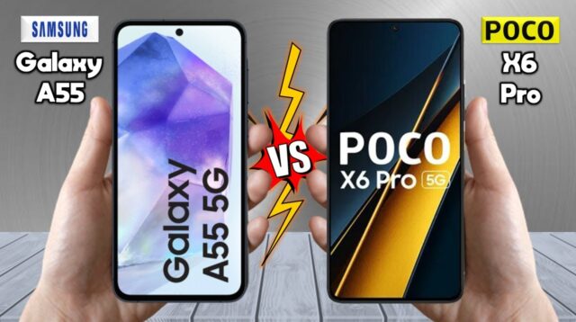 Poco X6 Pro VS Samsung Galaxy A55