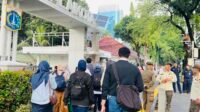 Keluarga ASN Jakarta Wajib Naik Transportasi Umum Rabu