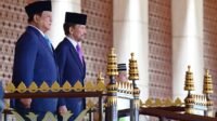 Prabowo Disambut Sultan Hassanal Bolkiah di Istana Nurul Iman
