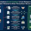 Cara Memanfaatkan Smart Contract Untuk Mempercepat Proses Perjanjian Kerjasama Antar Perusahaan Secara Aman