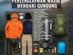 Daftar Perlengkapan yang Wajib Dibawa Saat Mendaki Gunung Untuk Para Pendaki Pemula yang Baru Mencoba