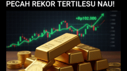 Harga Emas Antam Melejit Rp102.000 Hari Ini, Pecah Rekor Tertinggi Baru!